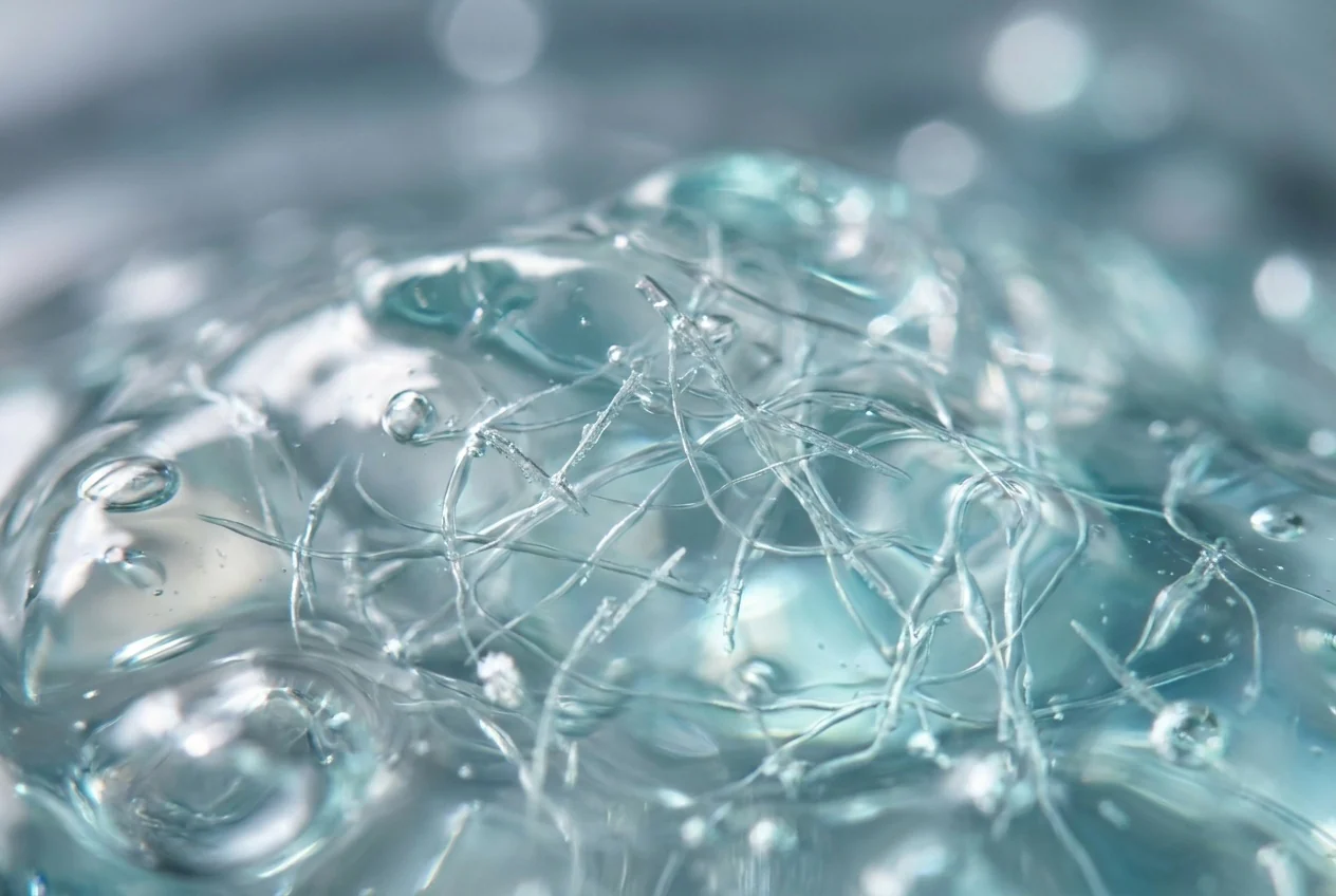 Native hyaluronic acid inside Ovomet